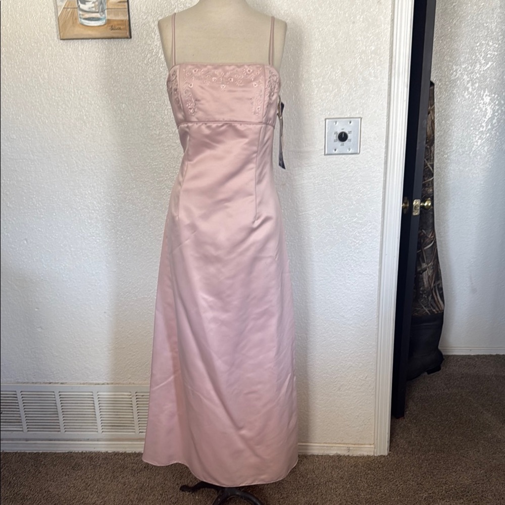 NWT vintage Jessica Scott McClintock Elegant Pink Evening Gown